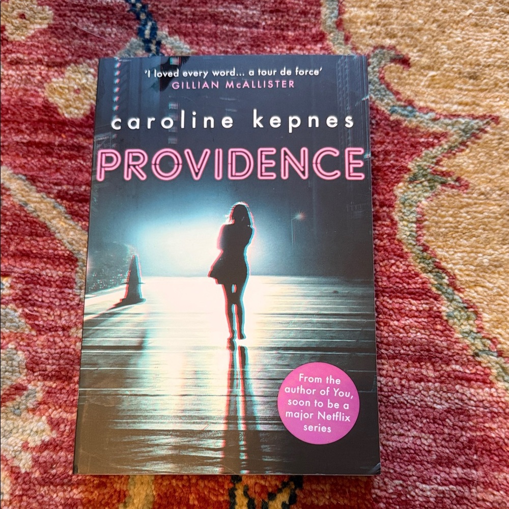 Caroline Kepnes "Providence" Paperback - Black & Pink Cover